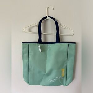 NWT Kate Spade Clinique Shopping Shoulder Travel Tote Bag Purse Bag of Tricks Ad